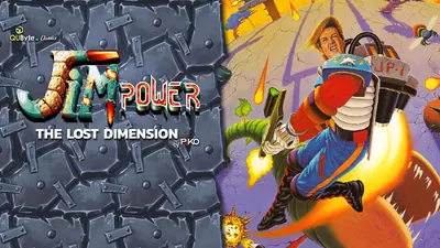 QUByte Classics: Jim Power: The Lost Dimension by PIKOのパッケージ画像