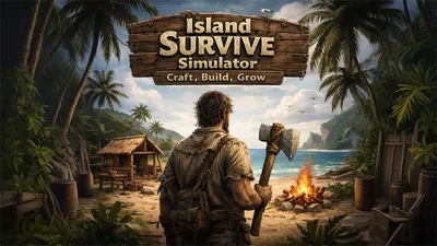 Island Survive Simulator - Craft, Build, Growのパッケージ画像