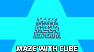 Maze with cubeのパッケージ画像