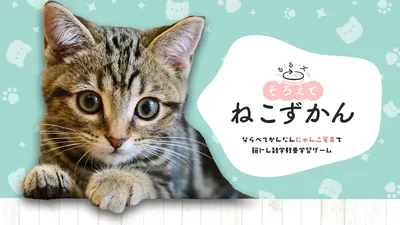 くるくるパズルそろえてねこずかんーならべてかんたんにゃんこ写真で脳トレ雑学教養学習ゲームーのパッケージ画像
