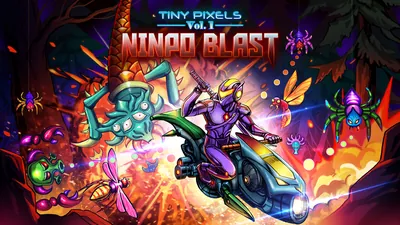 Tiny Pixels Vol. 1 - Ninpo Blastのパッケージ画像