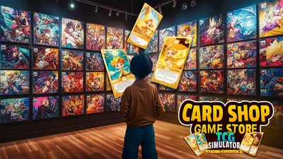 CARD SHOP GAME STORE - TCG SIMULATOR: Trading Experienceのパッケージ画像
