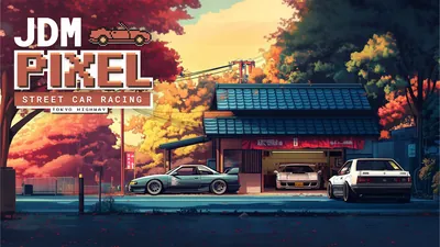 JDM Pixel Street Car Racing: Tokyo Highwayのパッケージ画像