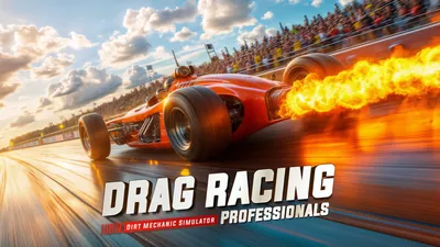 Drag Racing Professionals: Dirt Mechanic Simulatorのパッケージ画像