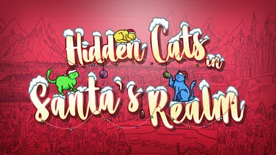 Hidden Cats in Santa's Realmのパッケージ画像