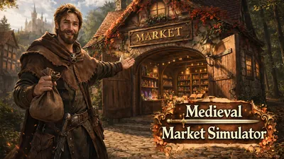 Medieval Market Simulator(中世商店シミュレーター)のパッケージ画像