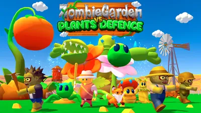 Zombie Garden vs Plants Defence -Battle Craft and Survival Simulator Gameのパッケージ画像