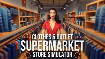 Clothes & Outlet Supermarket Store Simulatorのパッケージ画像