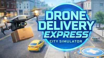 Drone Delivery Express: City Simulatorのパッケージ画像
