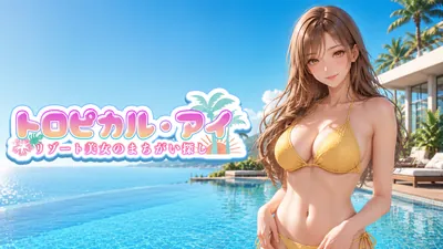 トロピカル・アイ リゾート美女のまちがい探しのパッケージ画像