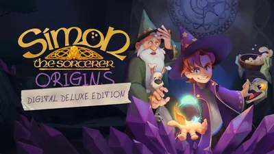 Simon the Sorcerer Origins - デジタル デラックス エディションのパッケージ画像