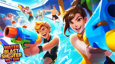Water Blast Shooter - Wet Gun: Champion Choiceのパッケージ画像
