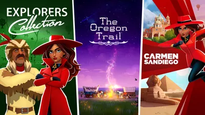 エクスプローラーズエディション:『The Oregon Trail』&『カルメン・サンディエゴ』バンドルのパッケージ画像