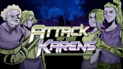 Attack of the Karens カレン族の攻撃のパッケージ画像
