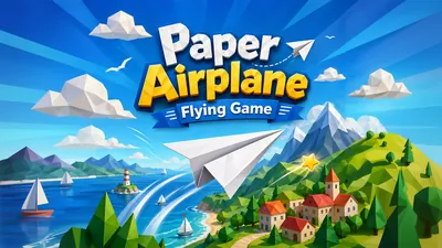 Paper Airplane Flying Gameのパッケージ画像