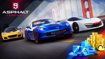 『アスファルト9:Legends』マルチプレイチャンピオンバンドルのパッケージ画像
