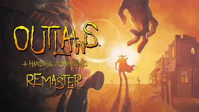 Outlaws + Handful of Missions: Remasterのパッケージ画像