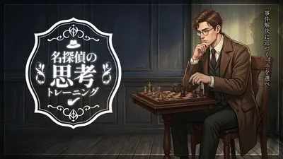 名探偵の思考トレーニング ー事件解決に近づく一手を選べーのパッケージ画像