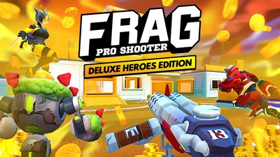 FRAG PRO SHOOTER デラックスヒーローズエディションのパッケージ画像