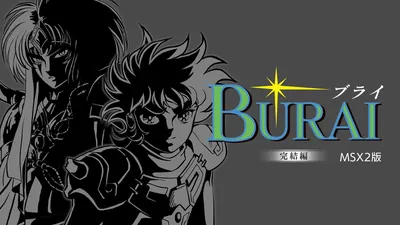 BURAI　完結編　MSX2版のパッケージ画像