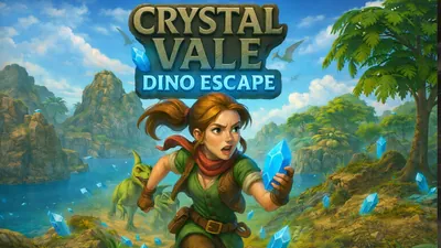 Crystal Vale: Dino Escapeのパッケージ画像