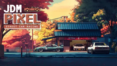 JDM Pixel Street Car Racingのパッケージ画像