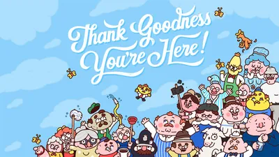 Thank Goodness You're Here!のパッケージ画像