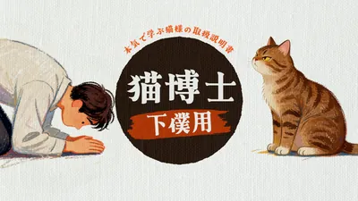 猫博士　下僕用ー本気で学ぶ猫様の取扱説明書ーのパッケージ画像