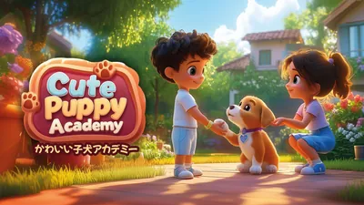Cute Puppy Academy かわいい子犬アカデミーのパッケージ画像