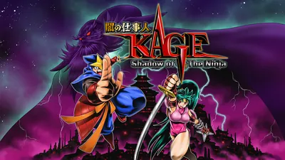 闇の仕事人KAGE Shadow of the Ninjaのパッケージ画像