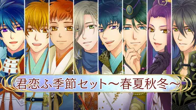 君恋ふ季節セット~春夏秋冬~のパッケージ画像