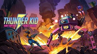 Thunder Kid: Hunt for the Robot Emperorのパッケージ画像