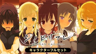 シノビリフレ -SENRAN KAGURA- キャラクターフルセットのパッケージ画像