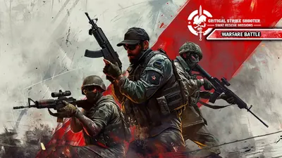 Critical Strike Shooter: SWAT Rescue Missions – Warfare Battleのパッケージ画像