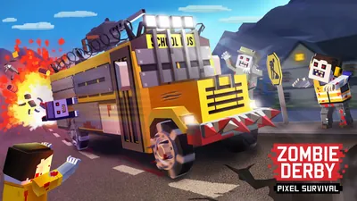 Zombie Derby: Pixel Survivalのパッケージ画像