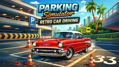 Parking Simulator: Retro Car Drivingのパッケージ画像
