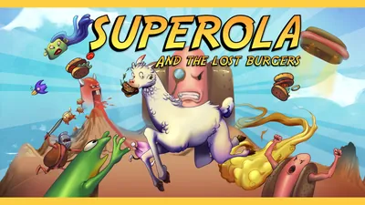 Superola (スーパーオーラ) and the Lost Burgersのパッケージ画像