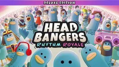 Headbangers: Rhythm Royale - Digital Deluxe Editionのパッケージ画像